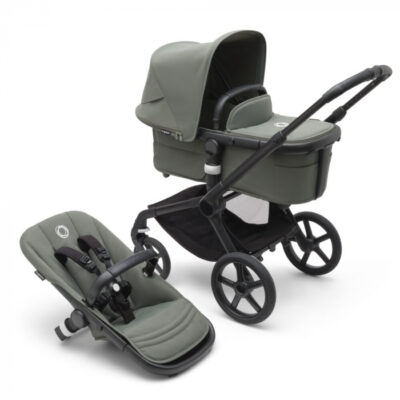 Carucior Bugaboo Fox 5 Black Forest Green 2 in 1