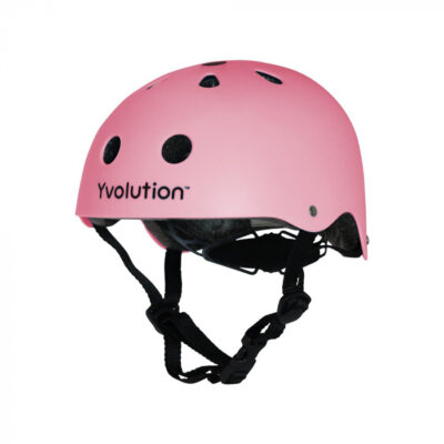 Casca protectie Yvolution 44-52 cm Pink