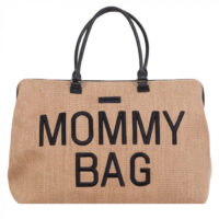 Geanta de infasat Childhome Mommy Bag Raffia