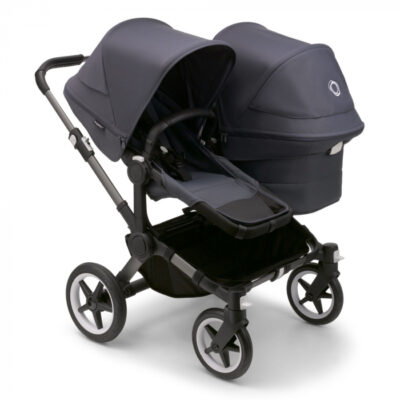 Carucior Bugaboo Donkey 5 Duo Graphite Stormy Blue