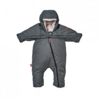 Combinezon Red Castle T-zip 0-6 luni Grey