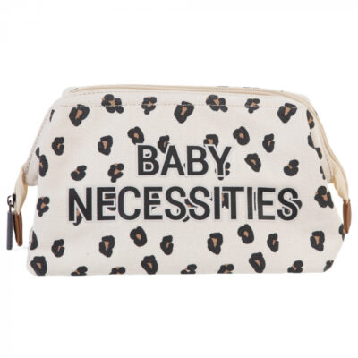 Geanta de toaleta Childhome Baby Necessities Leopard