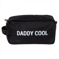 Geanta de toaleta Childhome Daddy Cool Negru