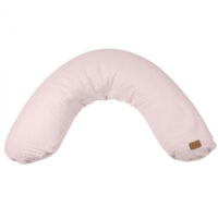 Perna gravida Beaba Big Flopsy 170 cm Fleur de Coton Chalk Pink