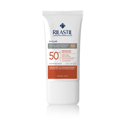 Crema colorata D-Clar pentru uniformizare cu SPF 50+ SUN SYSTEM