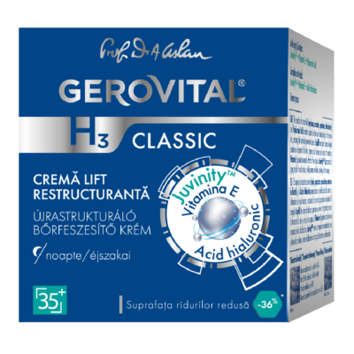 Crema lift hidratanta de noapte H3 Classic