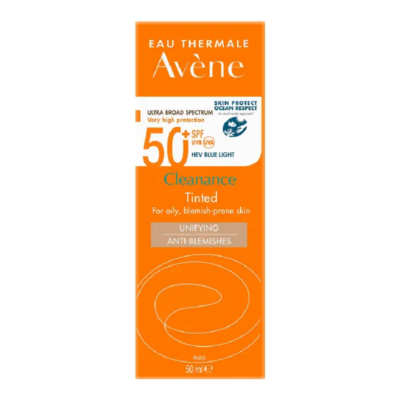 Crema nuantatoare cu SPF50+Triasorb Cleanance