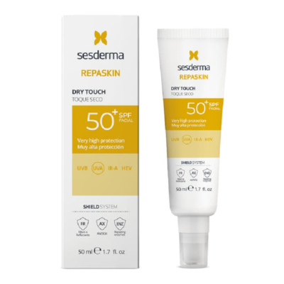 Crema pentru fata cu protectie solara SPF 50 Dry Touch Repaskin