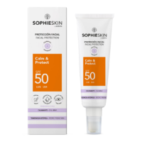 Crema pentru ten sensibil si atopic cu protectie solara SPF 50 Calm & Protect Facial Protection