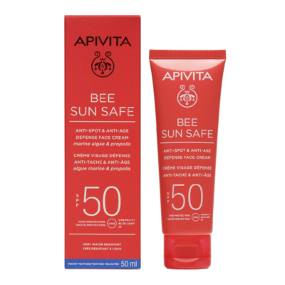 Crema protectie solara anti-pete SPF50 Bee Sun Safe