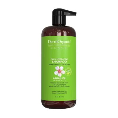 DermOrganic Sampon conditionator zilnic 70% organic cu ulei de argan