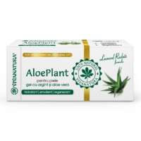 Gel pentru piele cu argint si aloe vera Aloe Plant