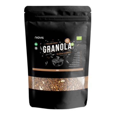 Granola Eco cu cacao si seminte