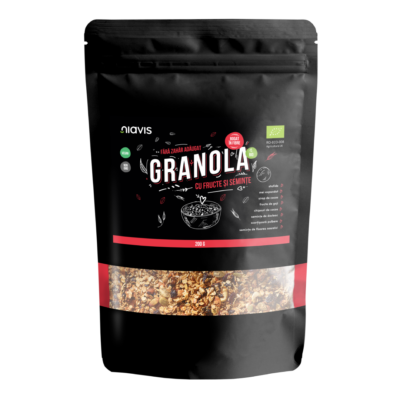 Granola cu Fructe si Seminte Ecologica BIO