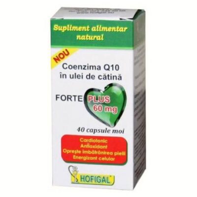 HOFIGAL Coenzima Q10 in ulei de catina Forte Plus