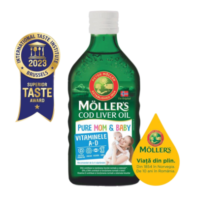 Moller's Cod Liver Oil Pure Mom & Baby