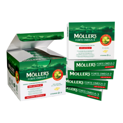 Moller's Forte with cod liver oil Omega-3