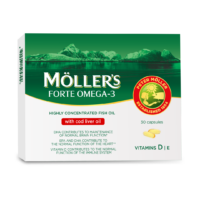 Moller's Forte with cod liver oil Omega-3