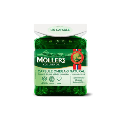 Moller's Ulei de ficat de cod Omega-3