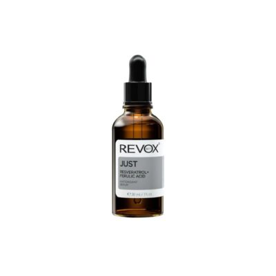 Revox Just Ser antioxidant cu Resveratrol si Acid Ferulic pentru fata si gat