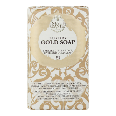 Sapun vegetal Luxury Gold cu frunza de aur