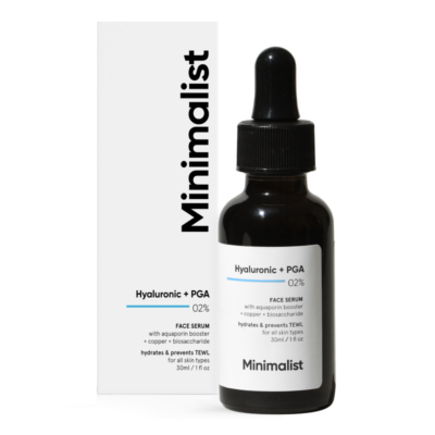 Ser hidratant 02% acid hialuronic si poliglutamatic