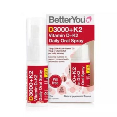 Spray oral cu vitamina D + K2