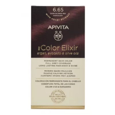 Vopsea de par My Color Elixir Dark Blonde Intense Red Mahogany 6.65