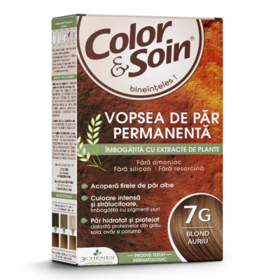 Vopsea de par nuanta 7G blond auriu