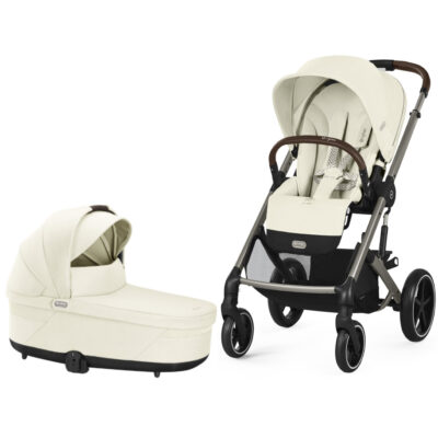 Carucior Cybex Balios S Lux 2 in 1 Taupe Seashell Beige - Copie